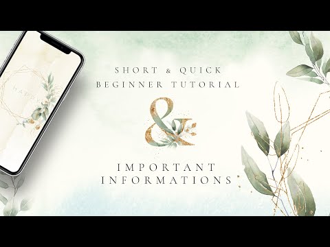 ANIMATED Watercolor Foliage & Gold, a Decorative Illustration by January Bloom (Thumbnail 11 of 12)