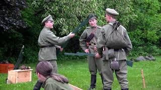 WW1 Bayonet Practice