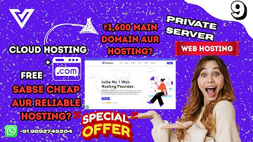 🚀 Affordable Cloud Hosting 2025 🌩️ | Get FREE Domain + Fast Servers! #CheapHosting #WebHosting