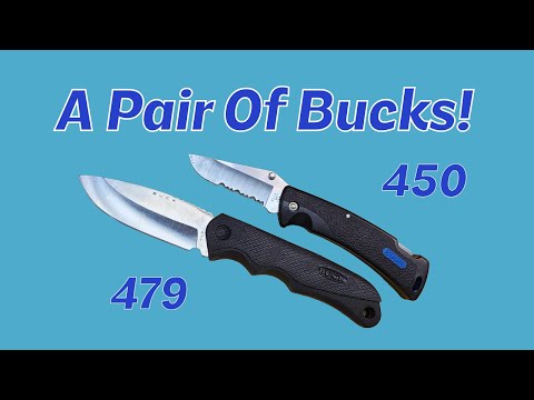 Reviewing A Pair of DISCONTINUED Buck Knives!