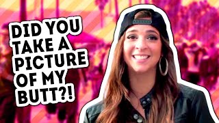 DID YOU TAKE A PICTURE OF MY BUTT  PRANK