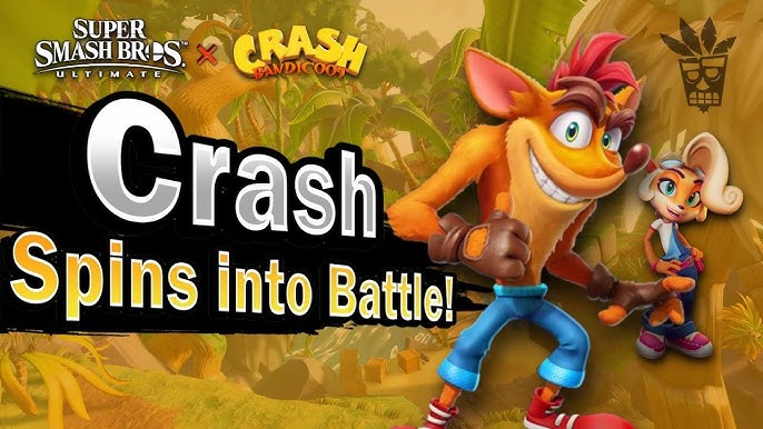 Crash Bandicoot - Super Smash Bros Ultimate by DontSueMe12 on