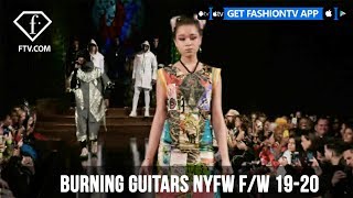 Burning Guitars Nyfw F W 19-20 Art Hearts Fashion Fashiontv Ftv