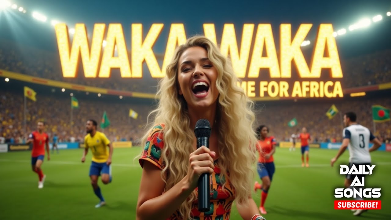 Waka Waka This Time for Africa (Tribute Edition) | Football Song | Ai Generated Song | English Song