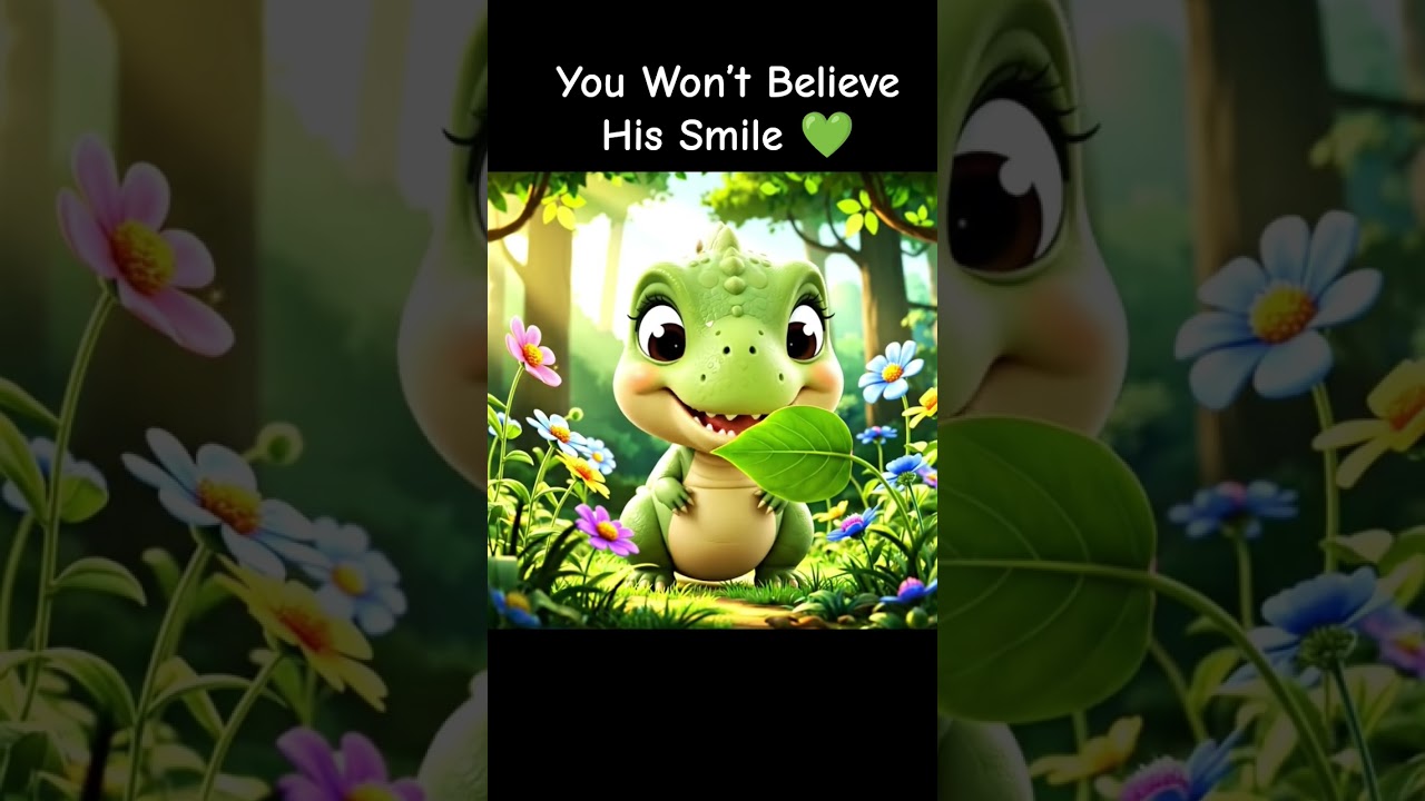 The One Leaf That Made Him Smile for the First Time 🌱✨ 