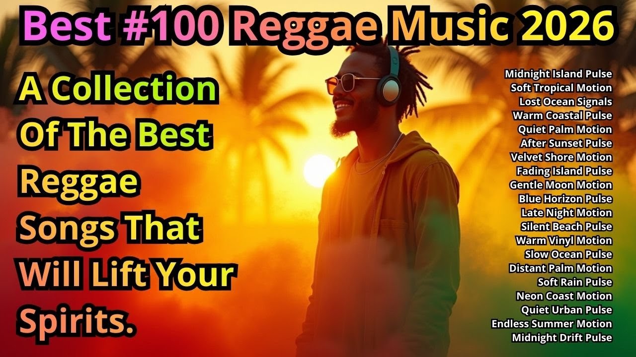 🌴 Caribbean Peaceful Reggae Mix  Positive Songs Playlist Full of Soft Tropical Vibes