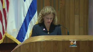 Congresswoman Debbie Wasserman Schultz Refers To Suspicious Packages