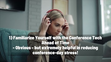 How to get the most out of a virtual conference