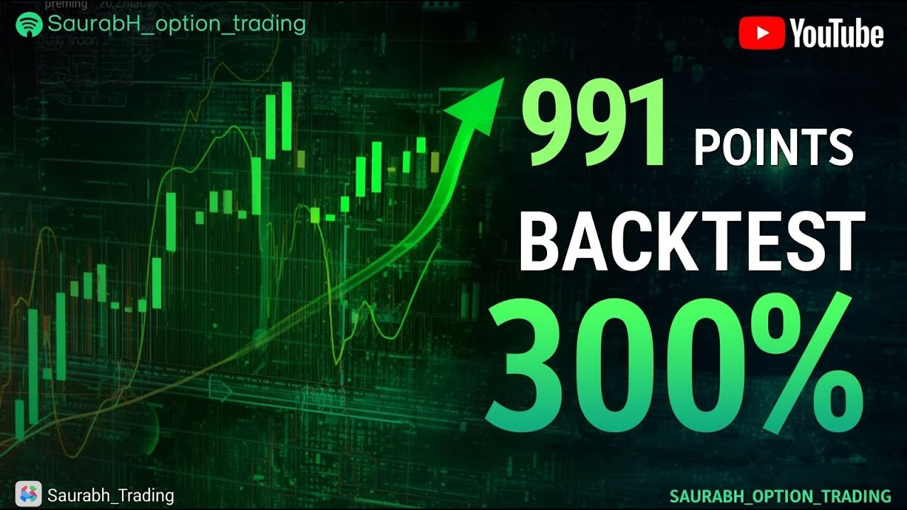 991 Points in 20 Days? Full Nifty Replay Backtest Using My Indicator