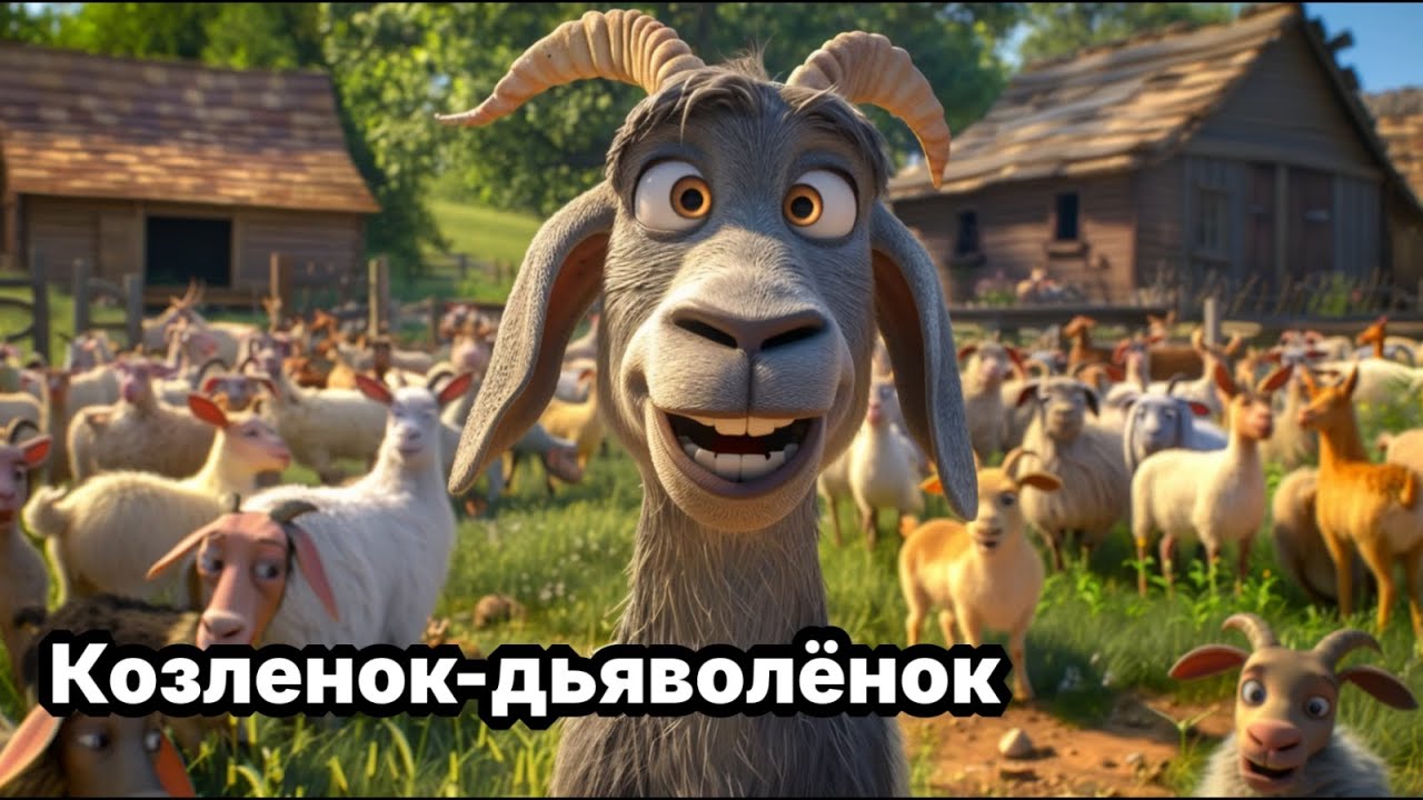 Аудиосказка "Козленок-дьяволёнок" - YouTube