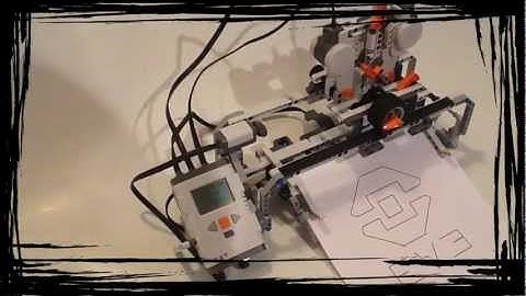 Lego NXT Printer (EV3 Logo)