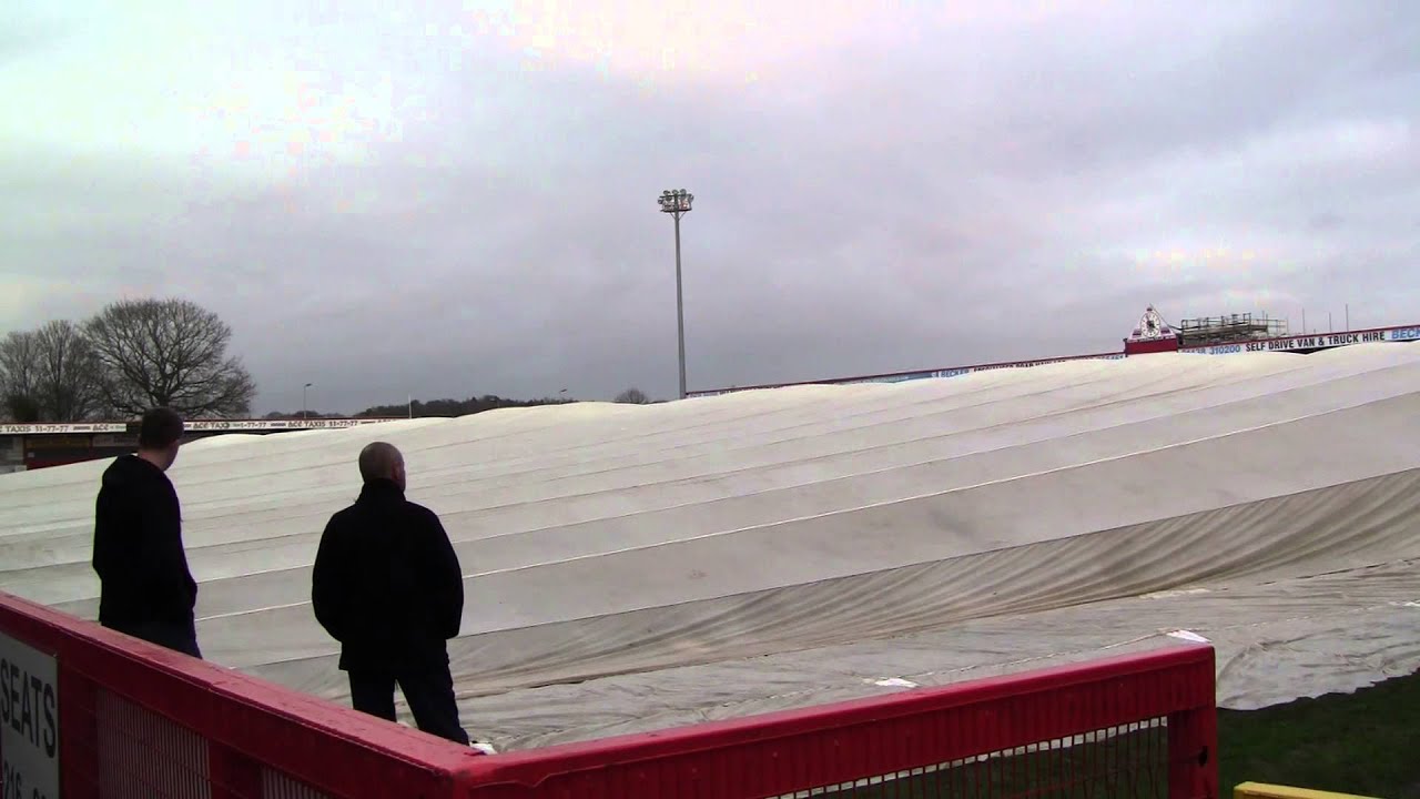 FAST FORWARD: Pitch cover goes up!