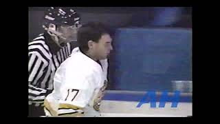 OHL Mar. 5, 1994 David Ling,KIN v Wes Swinson,KIT x2 Clips Kingston Frontenacs Kitchener Rangers OHL Mar. 5, 1994 David Ling,KIN v Wes Swinson,KIT x2 Clips Kingston Frontenacs Kitchener Rangers