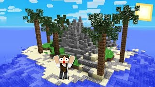 Minecraft: 24 HORAS PRESO EM UMA ILHA DESERTA!!!