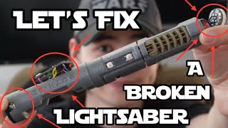 Let's Fix This Broken Lightsaber!