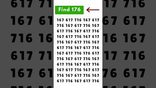 Only Geniuses Can Find The Odd Number Out 👀⚡️| 58 #oddoneout