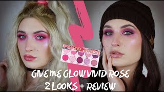 Give Me Glow Vivid Rose | 2 Looks + Review