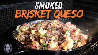 Smoked Brisket Queso Dip… Insanely Good