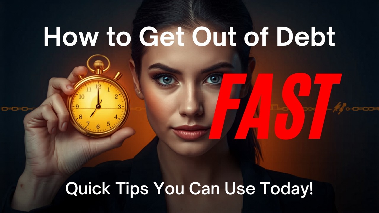 How to Get Out of Debt Fast (Step by Step) - YouTube