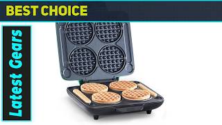 Dash Multi Mini Waffle Maker- Quad Waffle Maker Best Fast Family Breakfast Maker