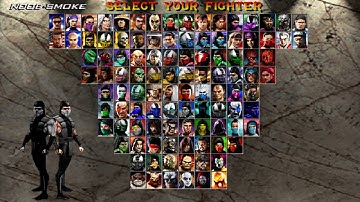 Mortal Kombat Project Expanded Plus Rebirth Noob Smoke Playthrough
