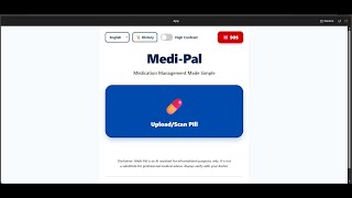 AI Medication Assistant | Google Gemini Developer Competition screenshot 5