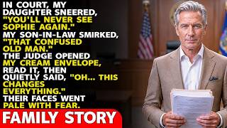 In Court, My Daughter Called Me Confused—Then The Judge Opened My Envelope And Their Faces Went Pale