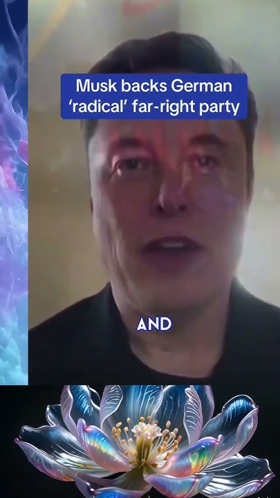 Elon Musk during the AfD's election campaign event in Germany - YouTube