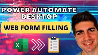 Power Automate Deskop  How To Fill Data From Excel To Web Form (Full Tutorial)