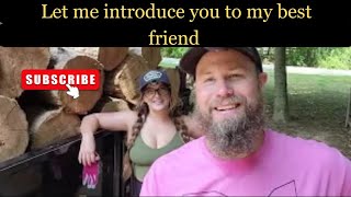 Splitting Oak With A Special Guest #20