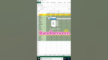 How to use randbetween and paste special |Randbetween and Paste special in excel #shorts #shortsfeed