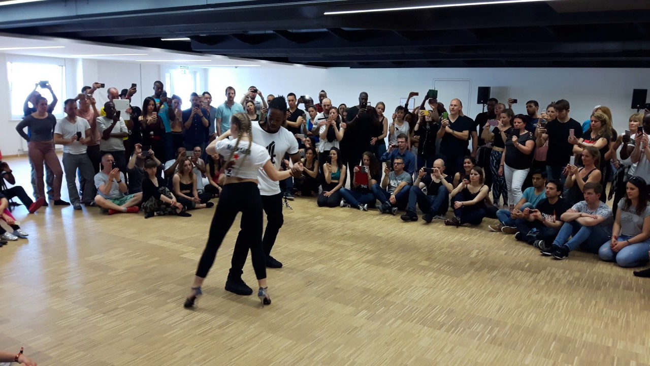 Jojo & Mickaela - Lifts & Tricks Demo Luxembourg Kizomba Festival 2017