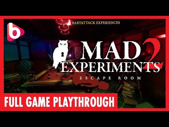 Mad Experiments: Escape Room (PC) Steam Key GLOBAL