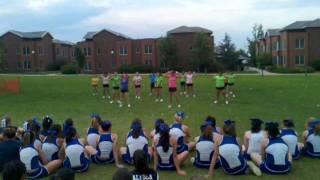 JFK Cheer Camp 2011- Extreme Routine