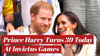 Prince Harry 39Th Birthday At Invictus Games Meghan Markle & Competitor Singing Happy Birthday