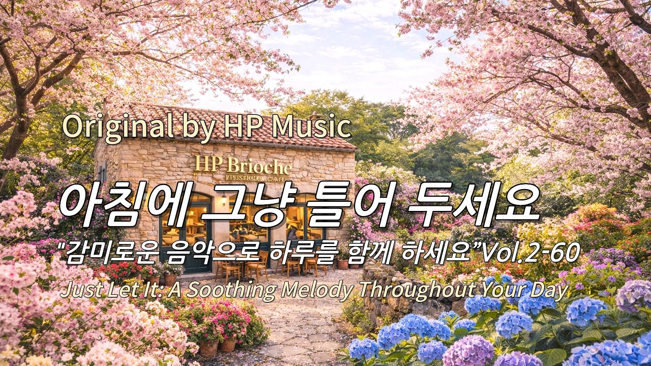 아침에 그냥 틀어 놓으세요 🎧편안한 하루를 위한 감성 멜로디 / Just Let It Playlist 2-60🎵