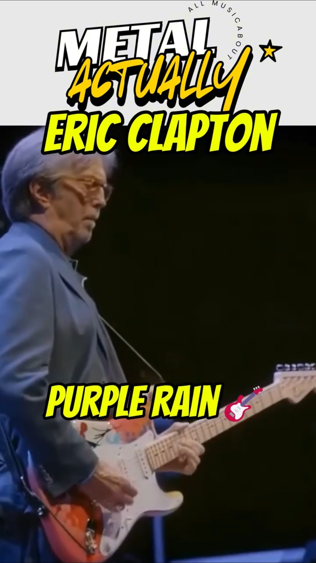 Eric Clapton's Emotional Tribute to Prince: Purple Rain
