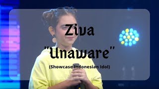 ZIVA - Unaware Allen Stone LIRIK SHOWCASE - Indonesian Idol