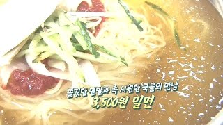 단돈 ‘3500’원으로 맛보는 시원한 여름 사냥꾼 ‘밀면’ @생방송 투데이 1690회 20160804