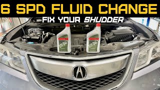Acura RDX / MDX 6 speed transmission drain and fill