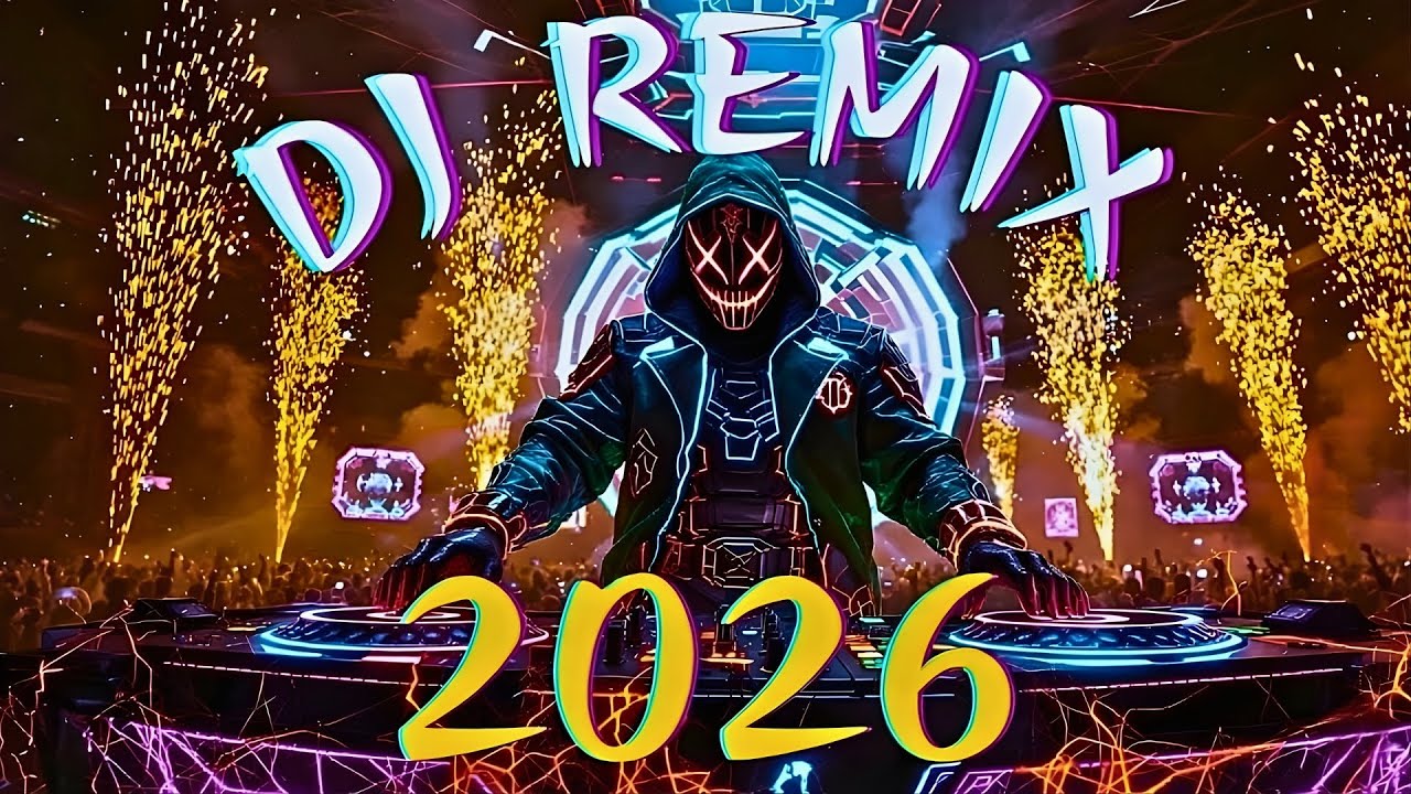🎶 DJ MIX 2026 - Remixes & Mashups of Popular Songs 2025 | Club Music & Disco DJ Remix 2024 🎶