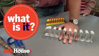 Plastic Objects with Grooves | What Is It | Ask This Old House