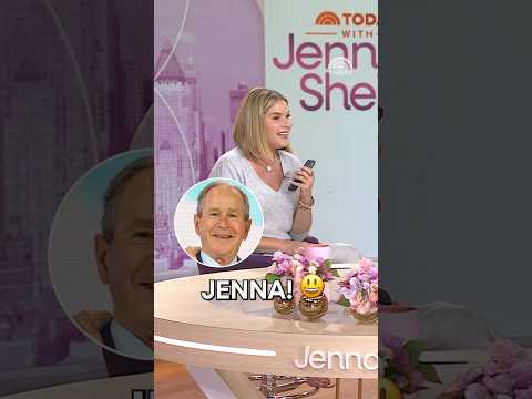 Jenna Cold Calls Her Dad, Former President George W. Bush