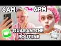 MY QUARANTINE ROUTINE - *Self Isolation VLOG*