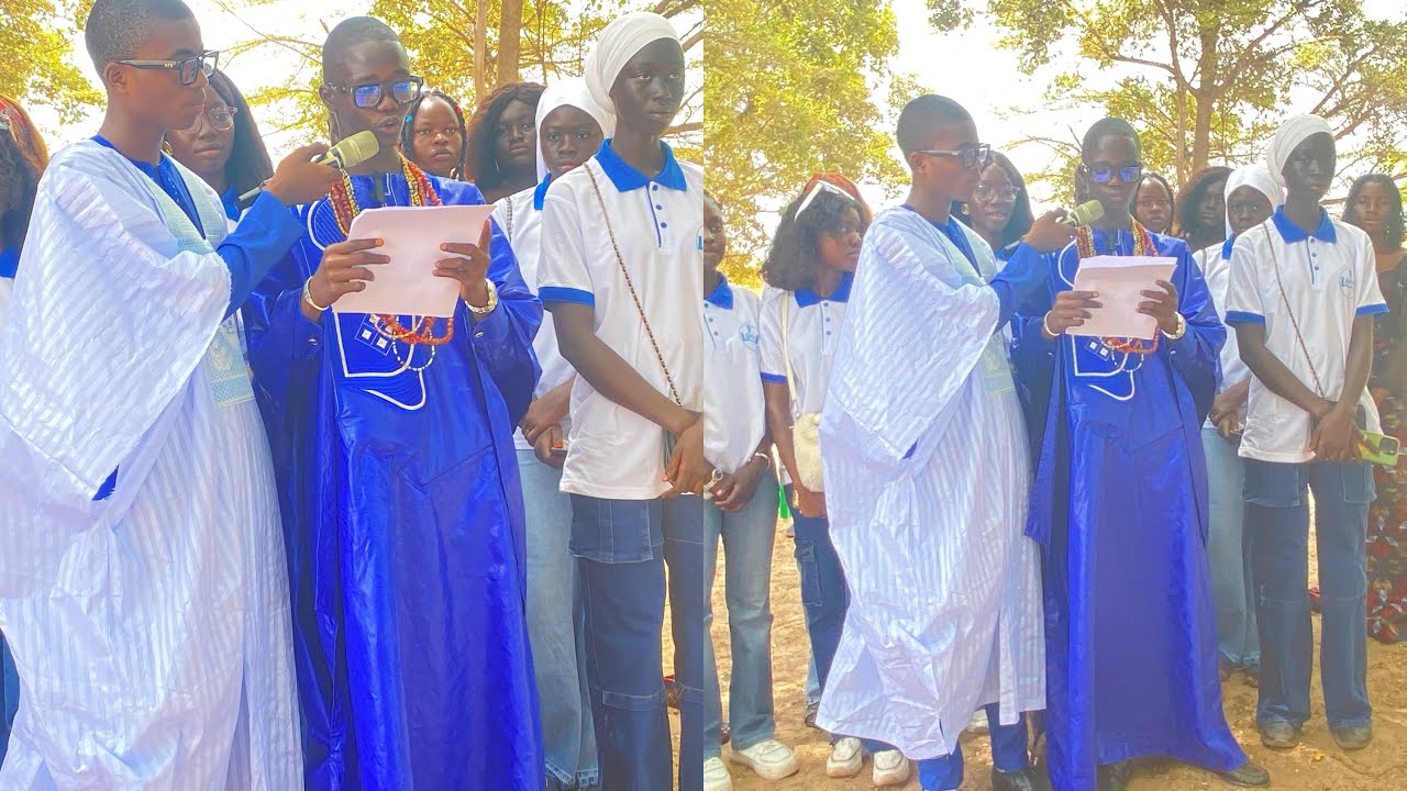 FOSCOS PALMARIN QUEL 🥰😳DISCOURS DU PRÉSIDENT DU LYCÉE DE PALMARIN