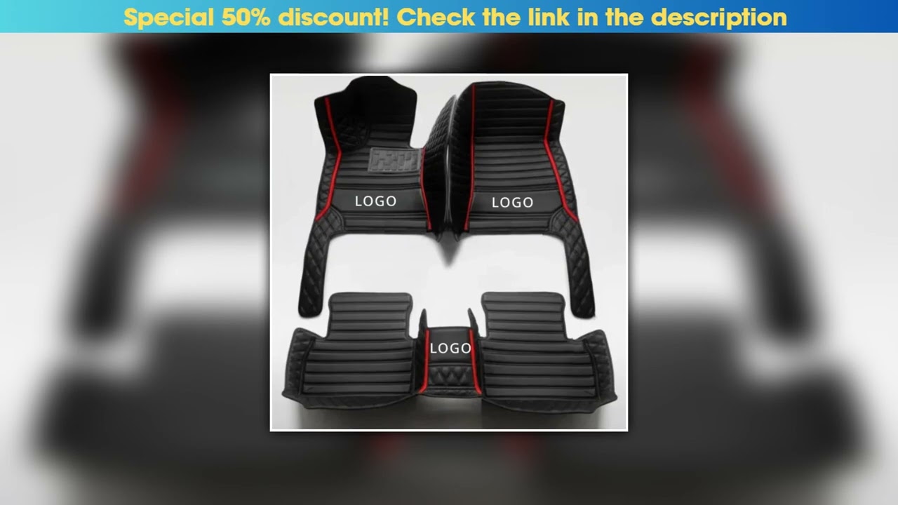 Hands-on Customized 5D Sports Style Car Floor Mats for Audi A5 Convertible 8F7 F57 A6 4G2 C8 2019-2