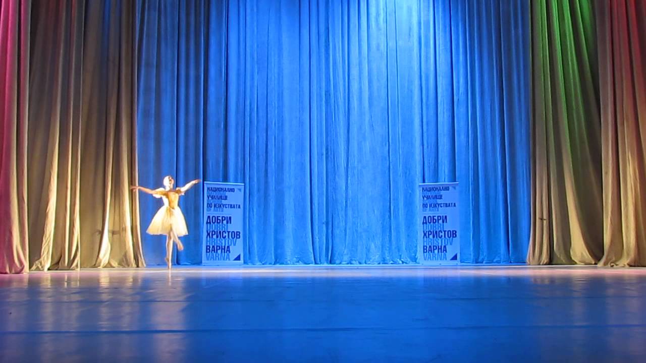 Валерия Ковачева, Giselle Peasant Pas, female Variation,преподавател Нина Иванова