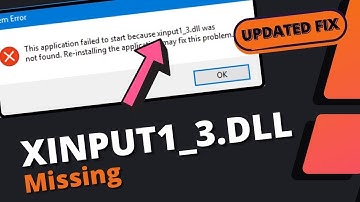 Xinput1_3.dll Missing Windows 11🔁 Xinput1_3.dll Download ⬇️ How to Get Xinput1_3.dll File