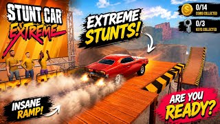 🔥 CRAZY STUNT CAR EXTREME 🚗 Impossible Ramp Challenge Gameplay! screenshot 5