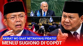 Menlu Sugiono di copot!😱 Akibat sok-sokan walk out saat Netanyahu pidato? Prabowo di Sentil Israel?